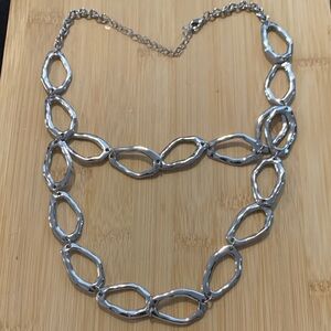 Elegant Silver Chain Necklace